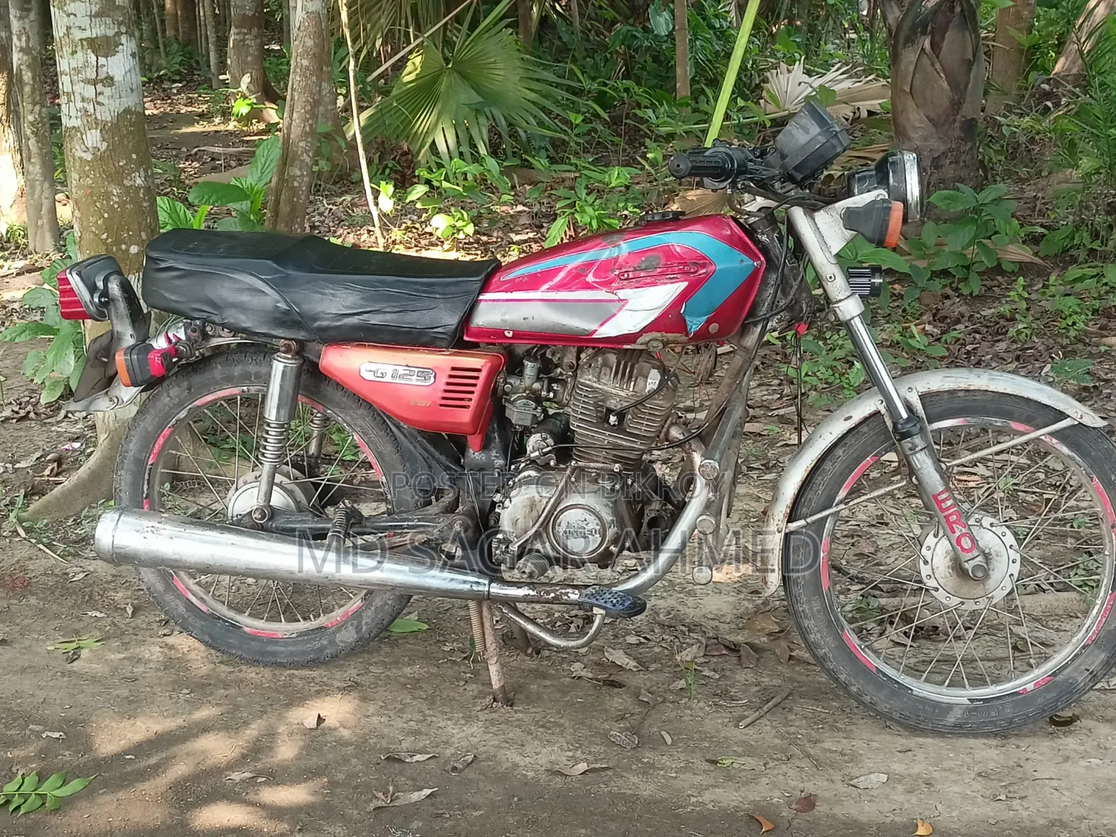 মোটরসাইকেল ২০০৭ লাল