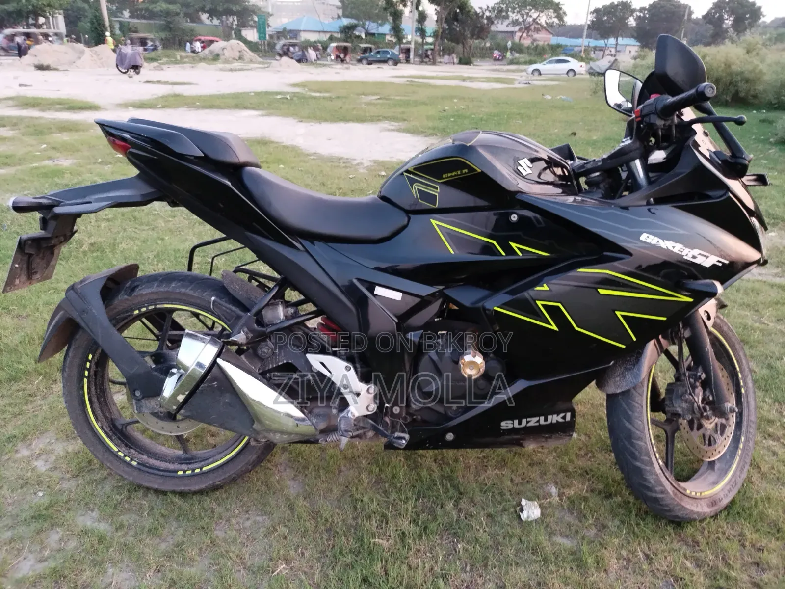 New Suzuki Gixxer SF 2021 Green