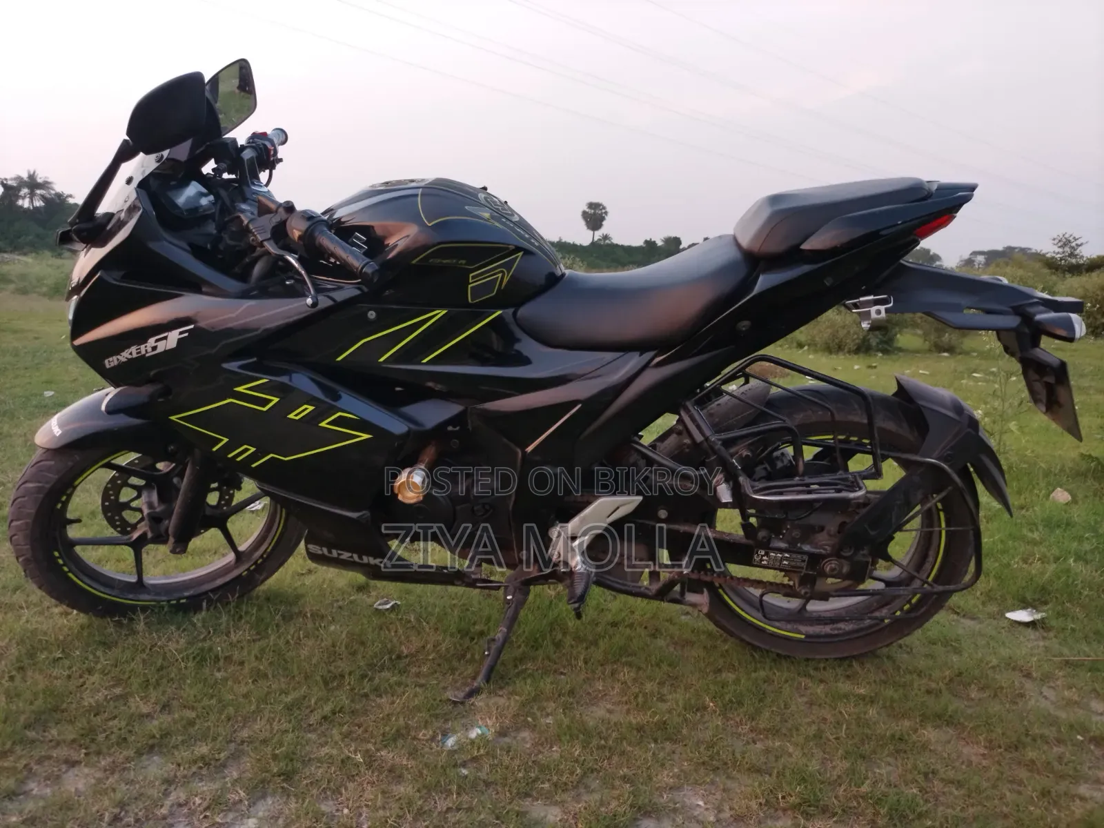 New Suzuki Gixxer SF 2021 Green