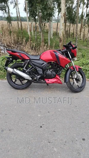 টিভিএস অ্যাপাচি আরটিআর ১৬০ ২ভি এবিএস ২০২১ লাল