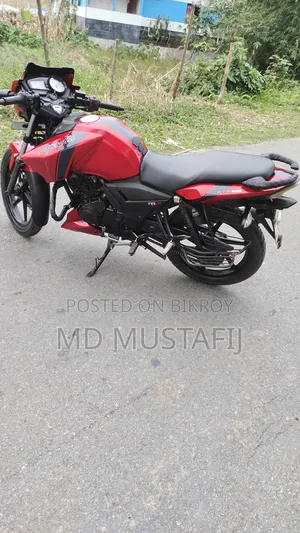 টিভিএস অ্যাপাচি আরটিআর ১৬০ ২ভি এবিএস ২০২১ লাল
