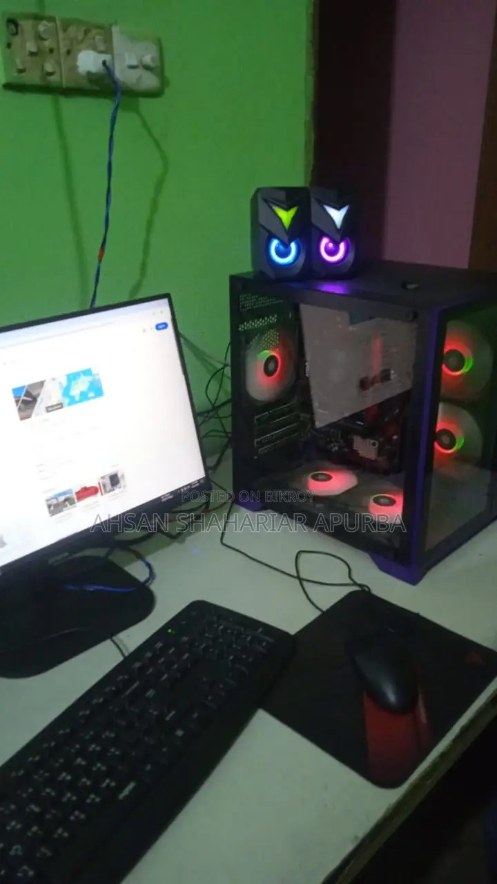 Desktop Computer 8GB AMD Ryzen 5 HDD+SSD 750GB