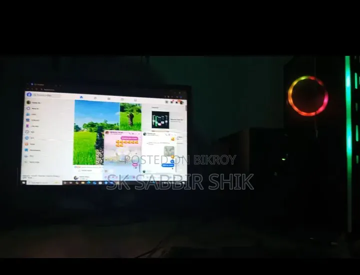 Desktop Computer 8GB Intel Core I3 SSHD+SSD 500GB