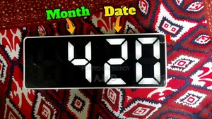Digital Led Table Clock