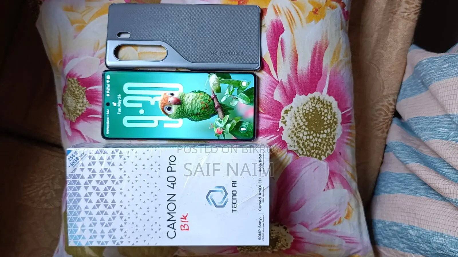Tecno Camon 40 Pro 4G 256 GB Black