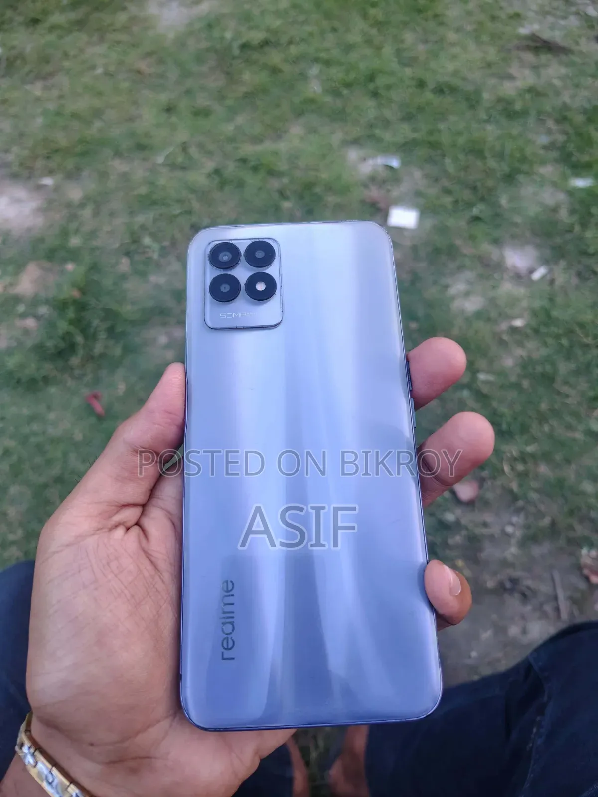 Realme 64 GB Silver