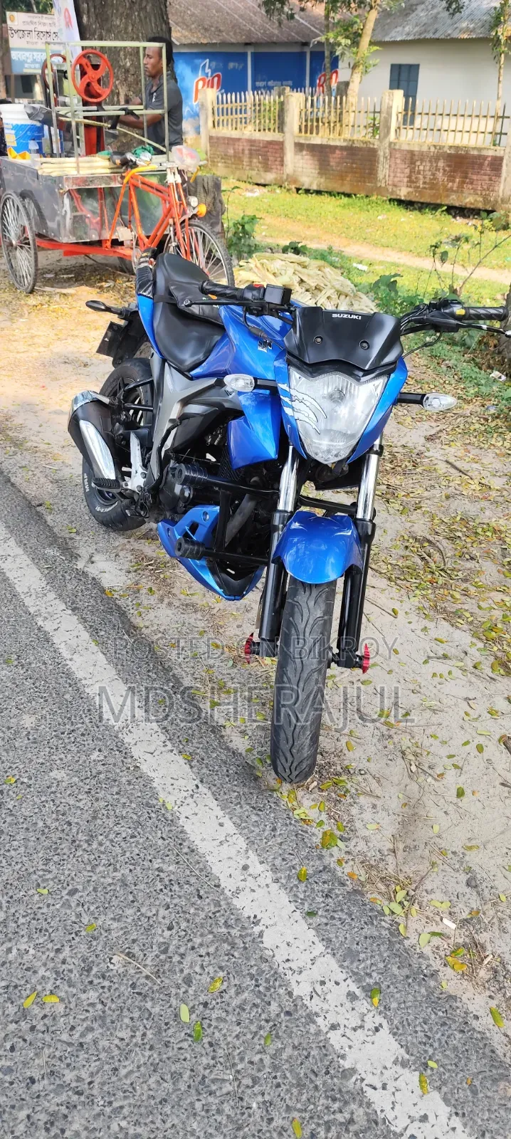 Suzuki Gixxer Monotone 2022 Blue