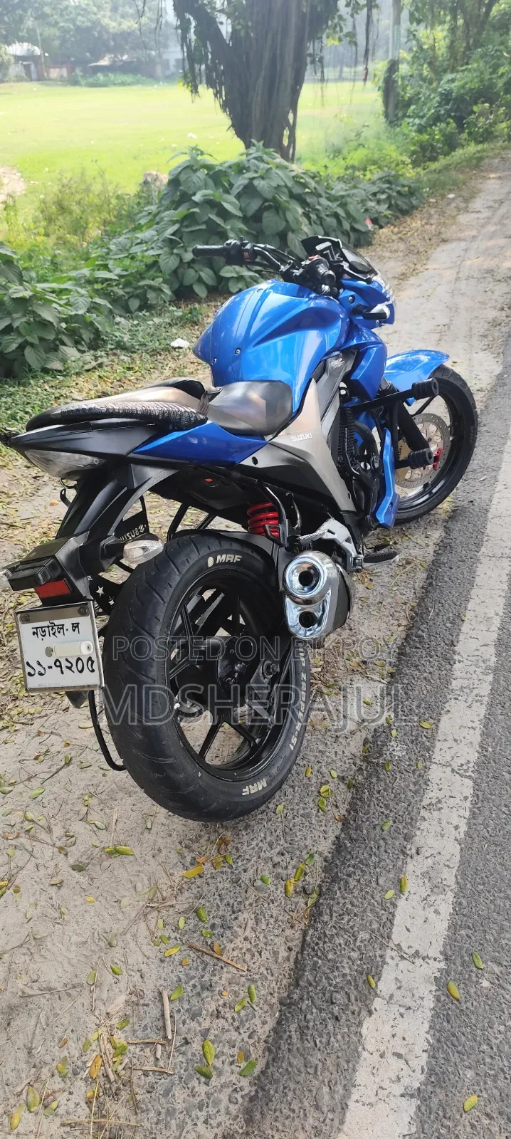 Suzuki Gixxer Monotone 2022 Blue