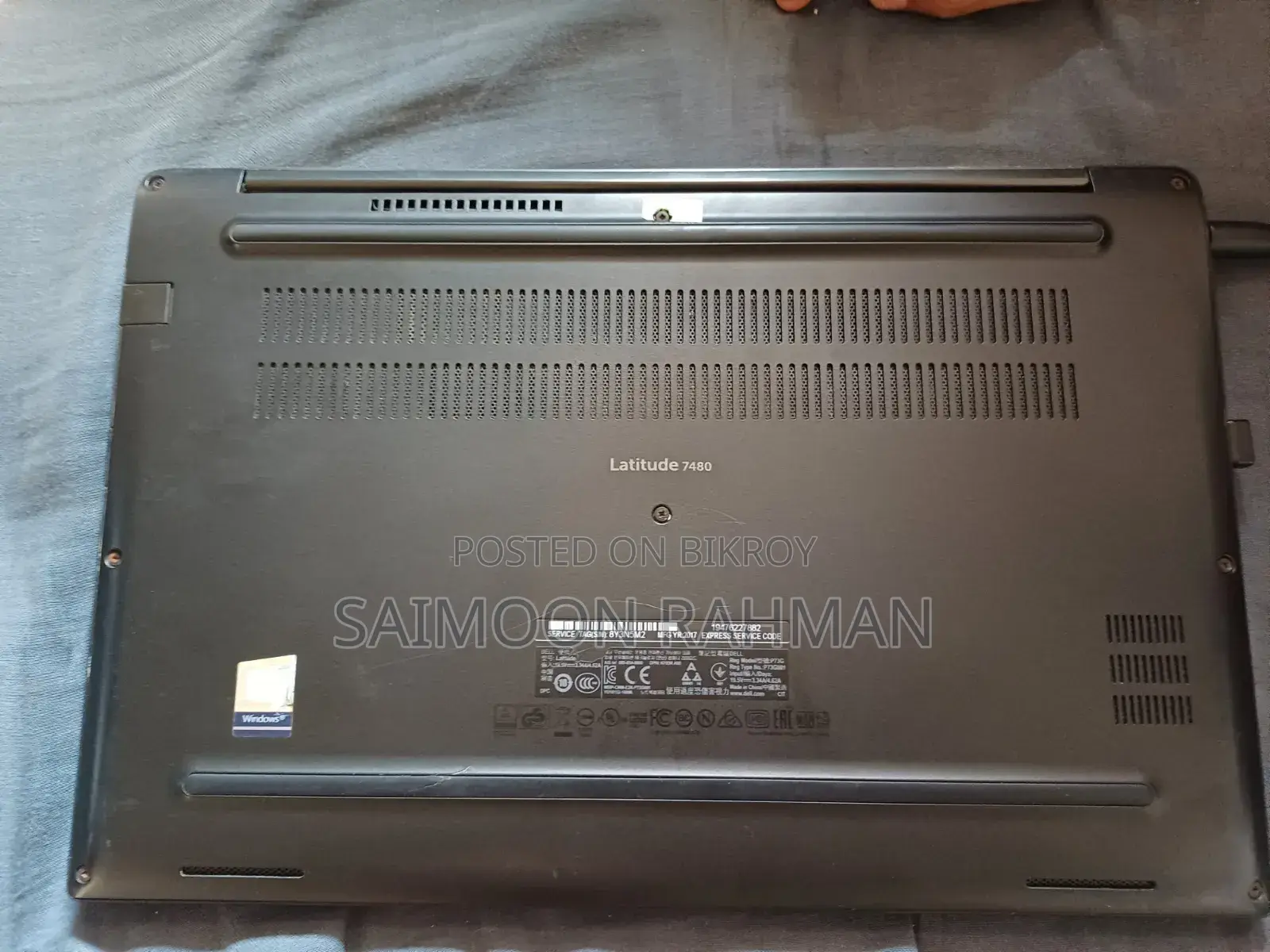 Laptop Dell Latitude 7480 8GB Intel Core I7 SSD 256GB