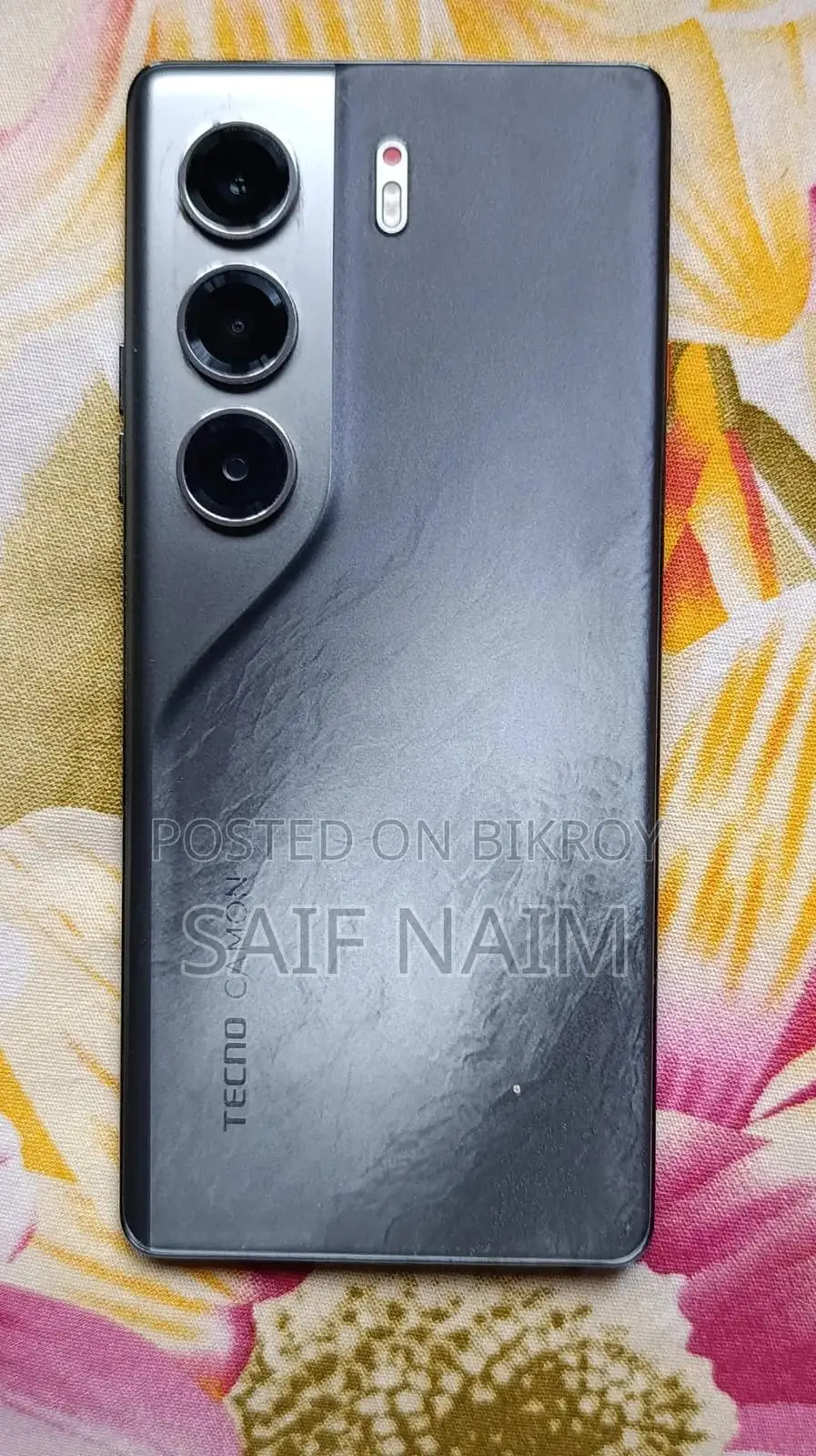 Tecno Camon 40 Pro 4G 256 GB Black
