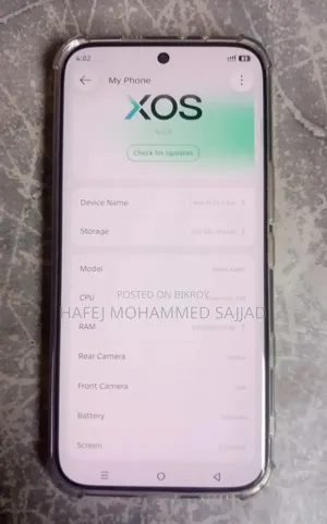 New Infinix 256 GB