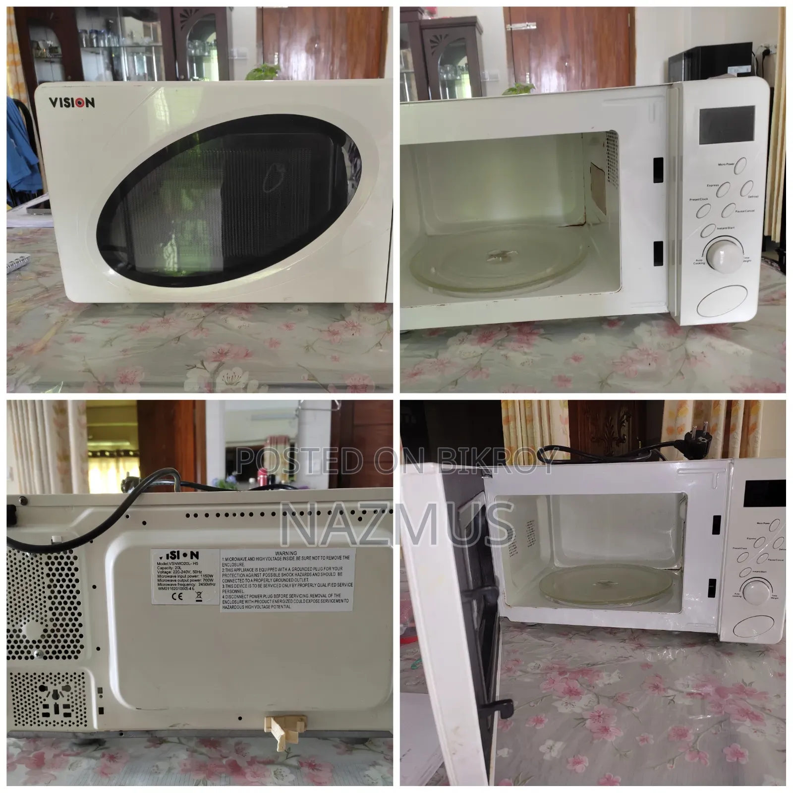 Vision Microwave Oven