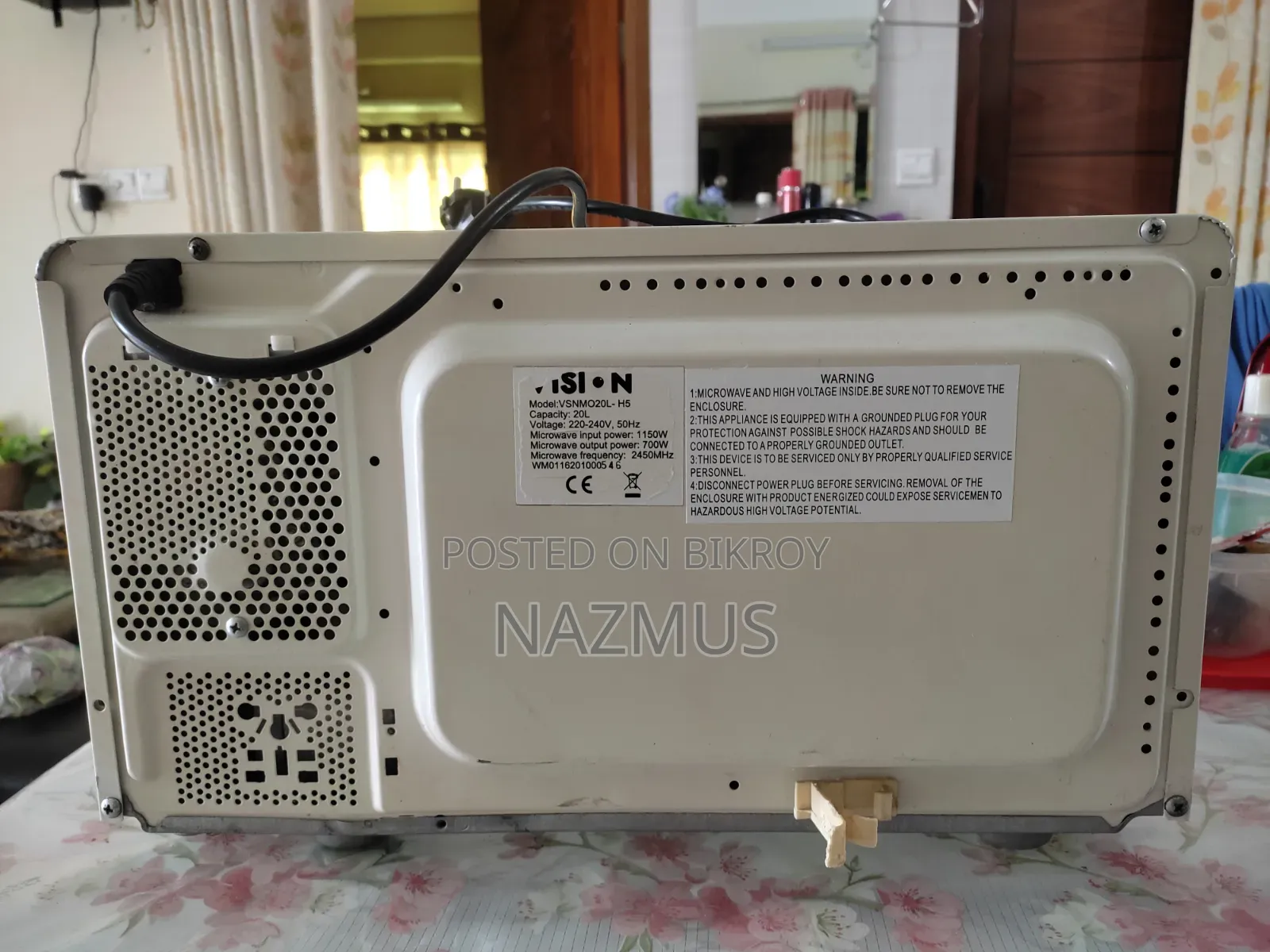 Vision Microwave Oven
