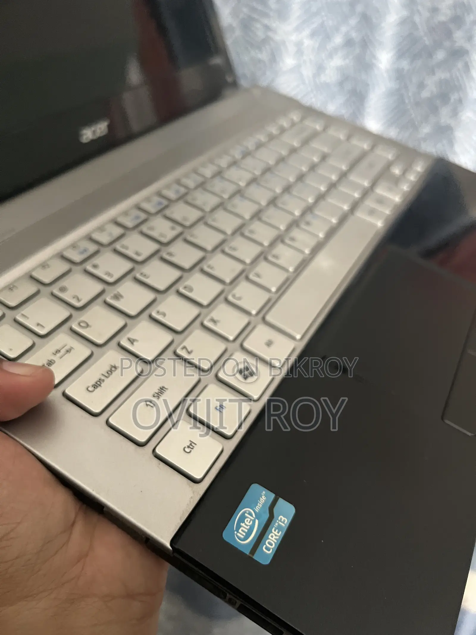ল্যাপটপ Acer Aspire V3-471g ২জিবি ইন্টেল কোর আই৩ এইচডডি+এসএসডি ৫০০জিবি