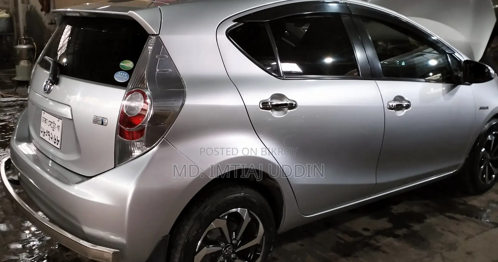 Toyota Aqua G 2014 Silver
