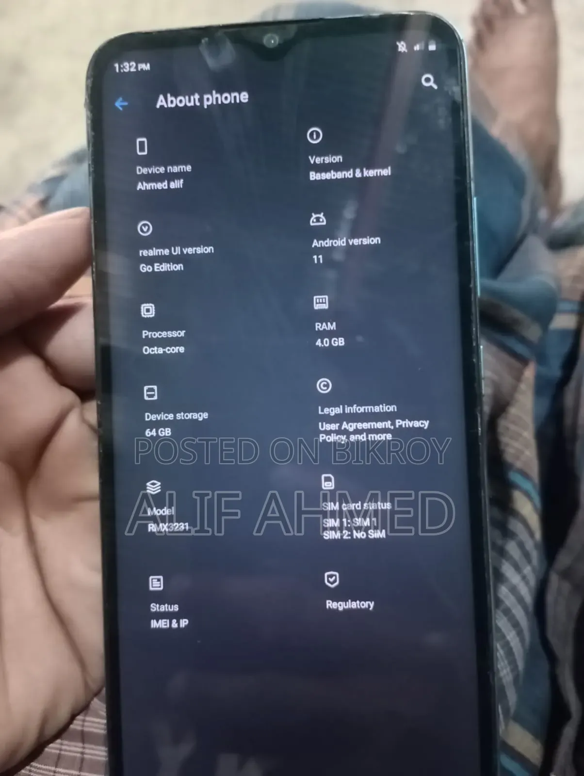 Realme C11 32 GB Blue