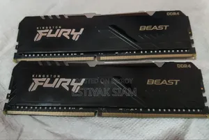Kingston Fury Beast 32GB (2×16GB) 3200MHz DDR4 Desktop RAM