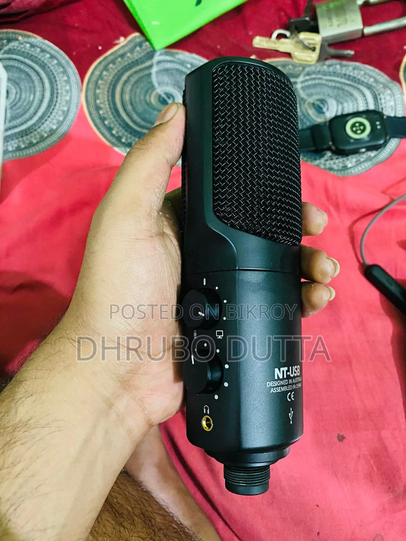 Sell Post:Rode Nt Usb Condenser Microphone
