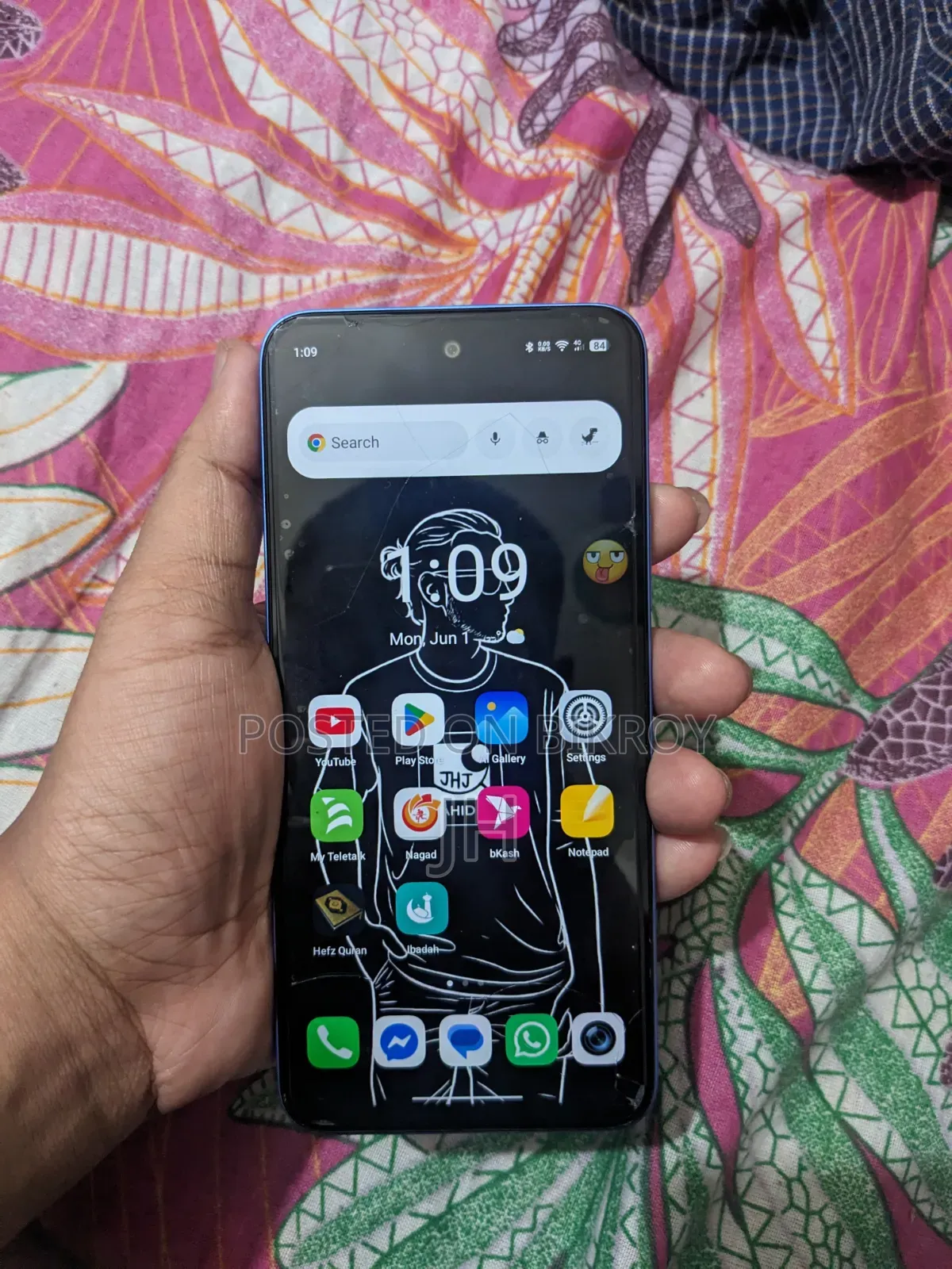 Infinix Smart 10 64 GB Blue