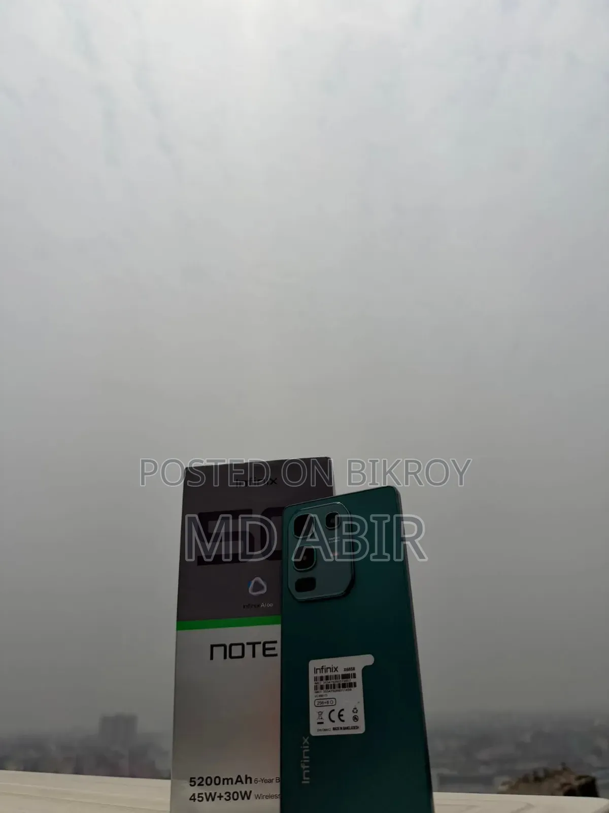 Infinix Note 50 4G 256 GB Green