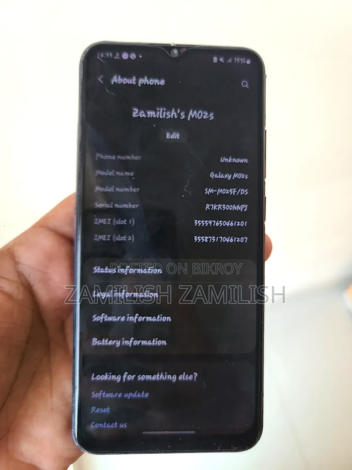Samsung Galaxy M02s 64 GB Blue