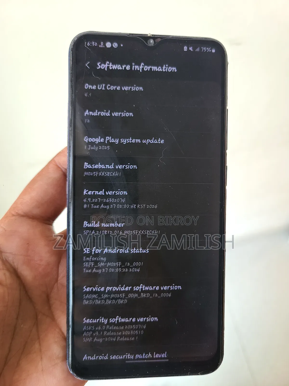 Samsung Galaxy M02s 64 GB Blue