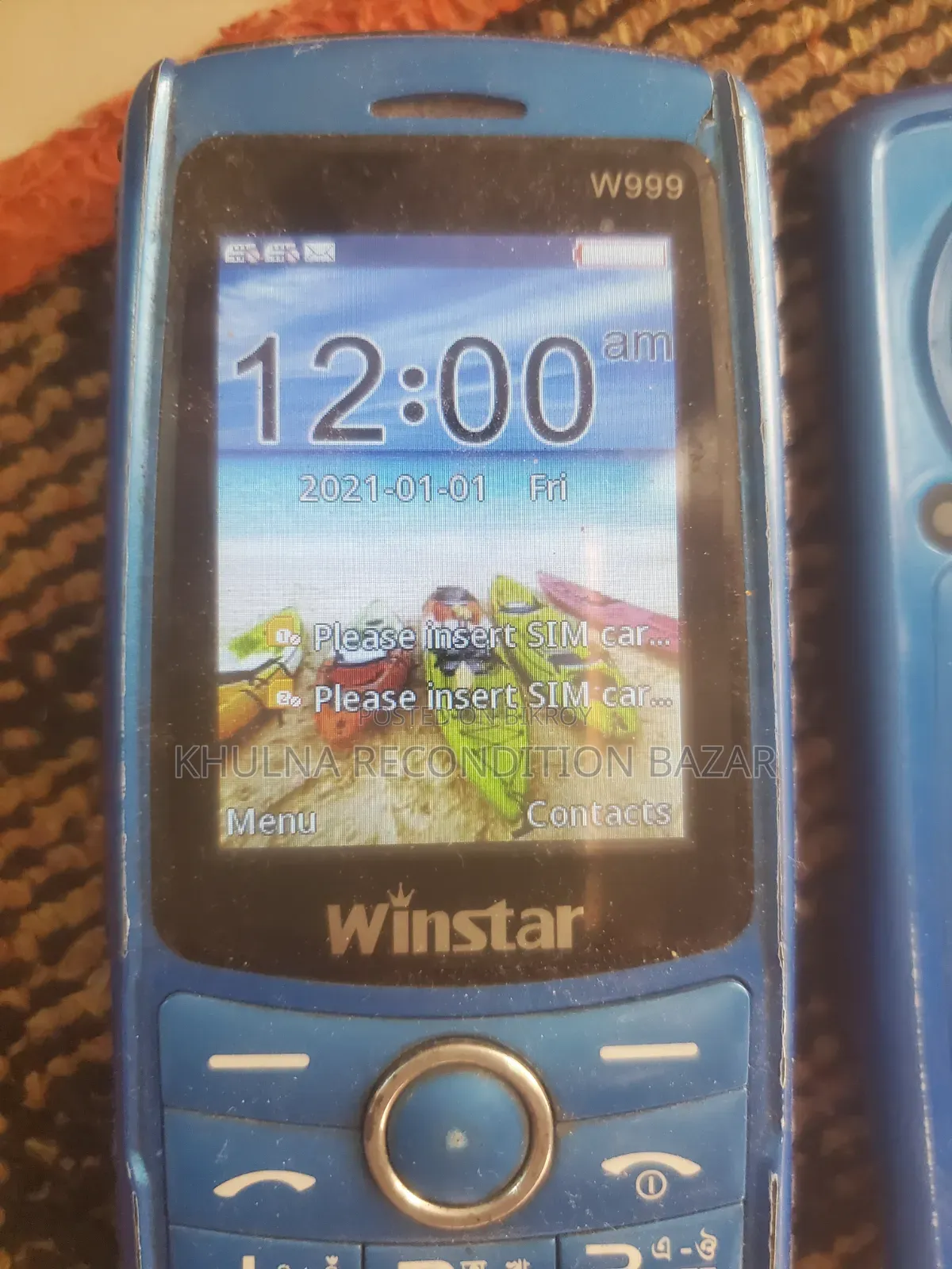Mobile Phone Blue