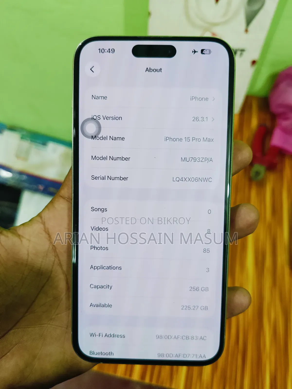 Apple iPhone 15 Pro Max 256 GB