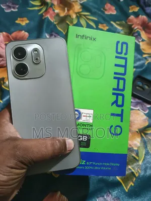 New Infinix Smart 9 64 GB Silver