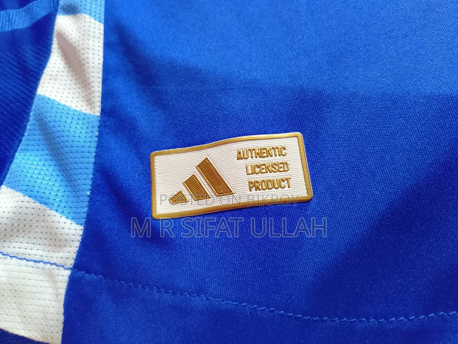 Argentina Away Jersey Player Edition
