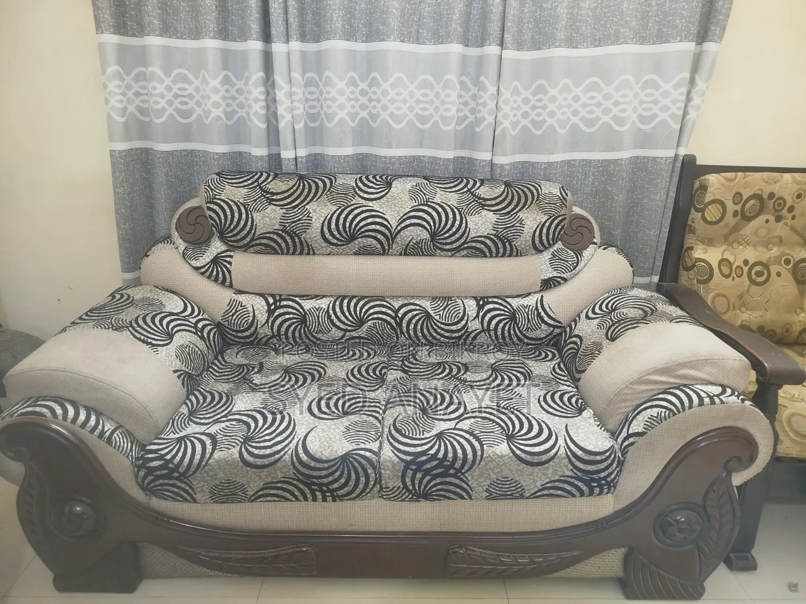 Sofa Set + Tea Table