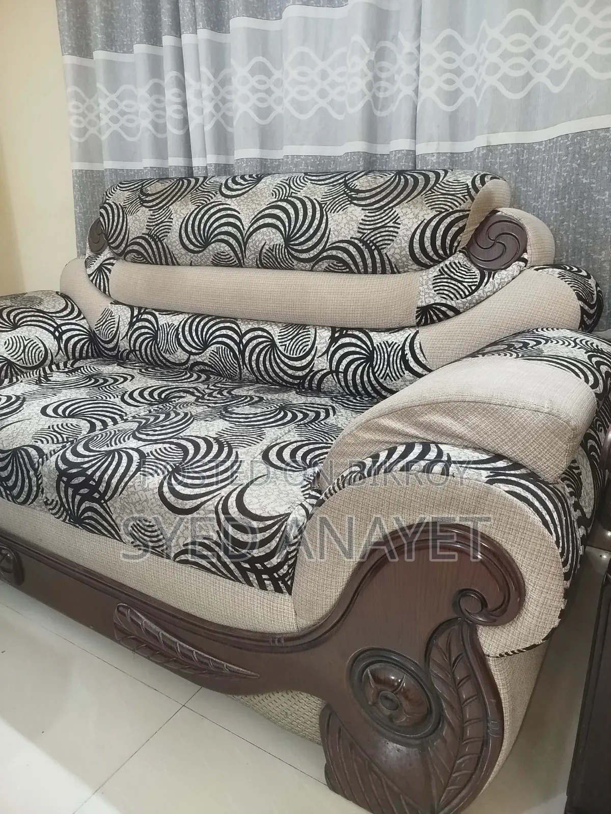 Sofa Set + Tea Table