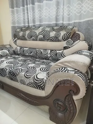 Sofa Set + Tea Table
