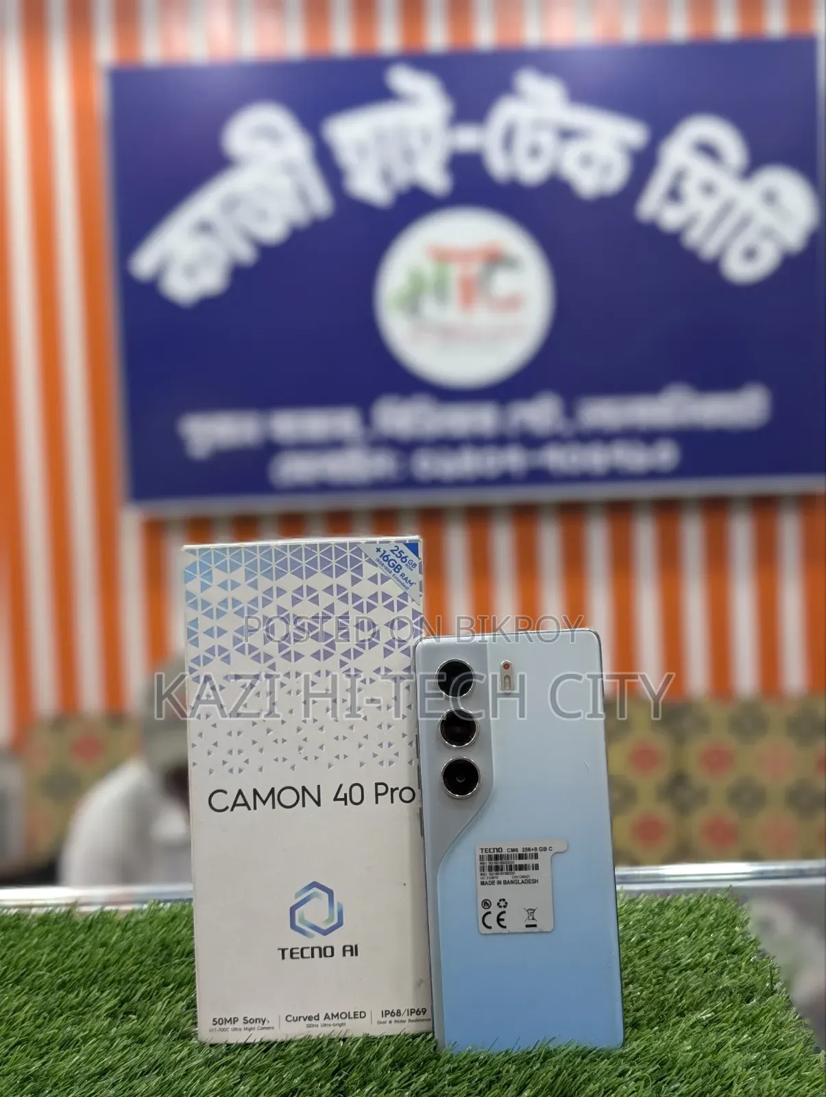 Tecno Camon 40 Pro 4G 256 GB Gray