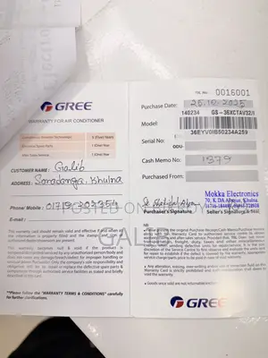 Gree 3-ton Cassette / Ceiling AC (Inverter)