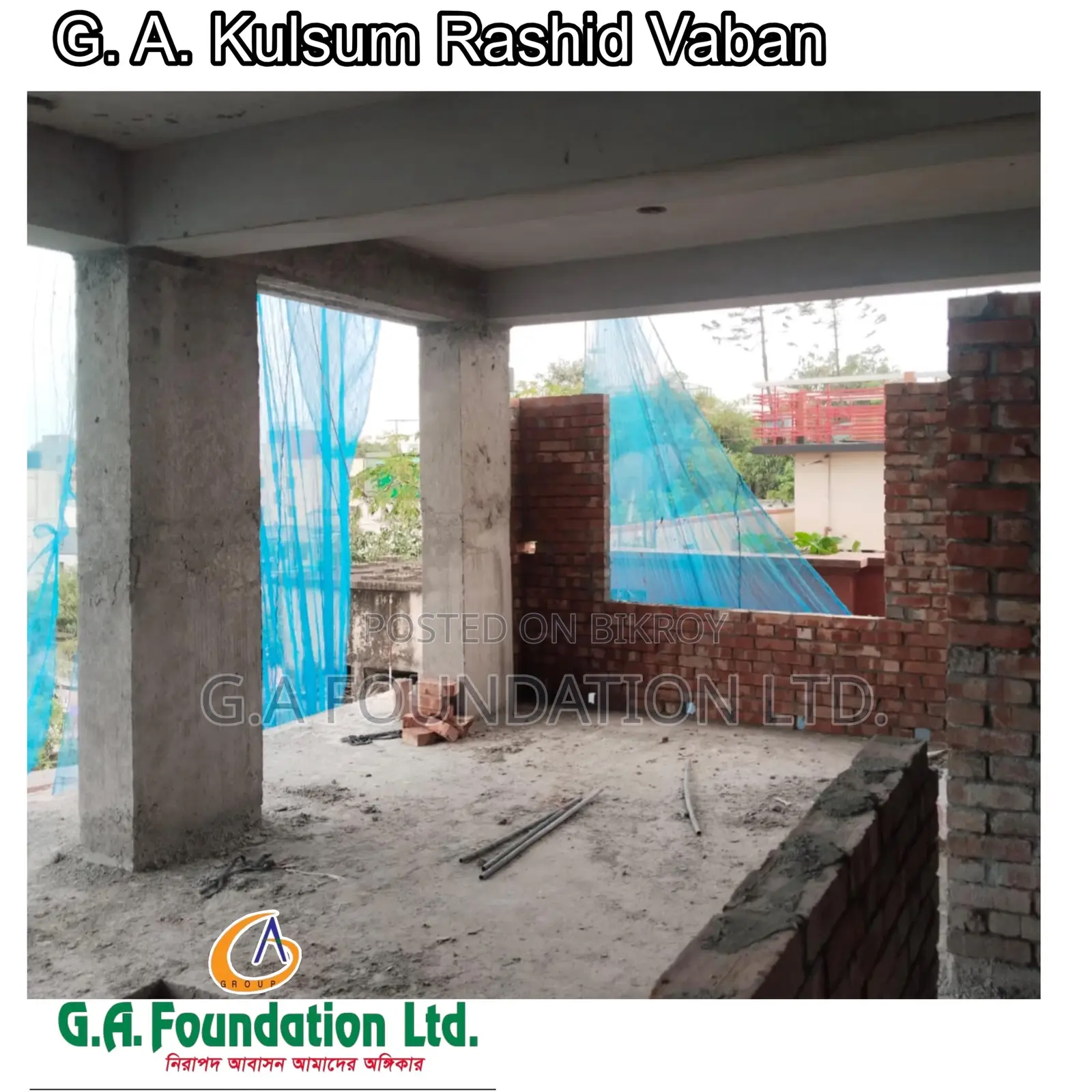 3-Bedroom Apartment in G. A. Kulsum Rashid, Mirpur for Sale