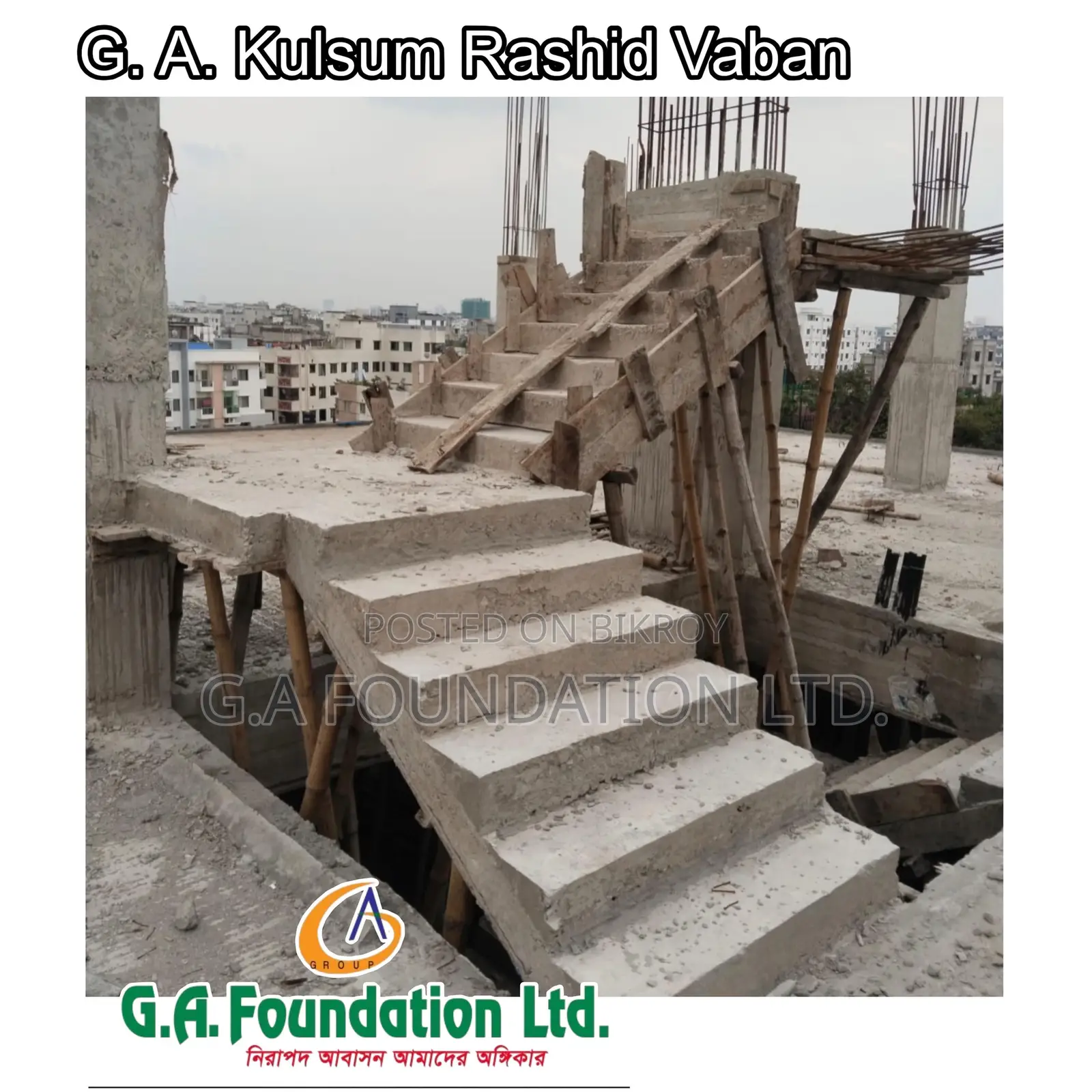 3-Bedroom Apartment in G. A. Kulsum Rashid, Mirpur for Sale