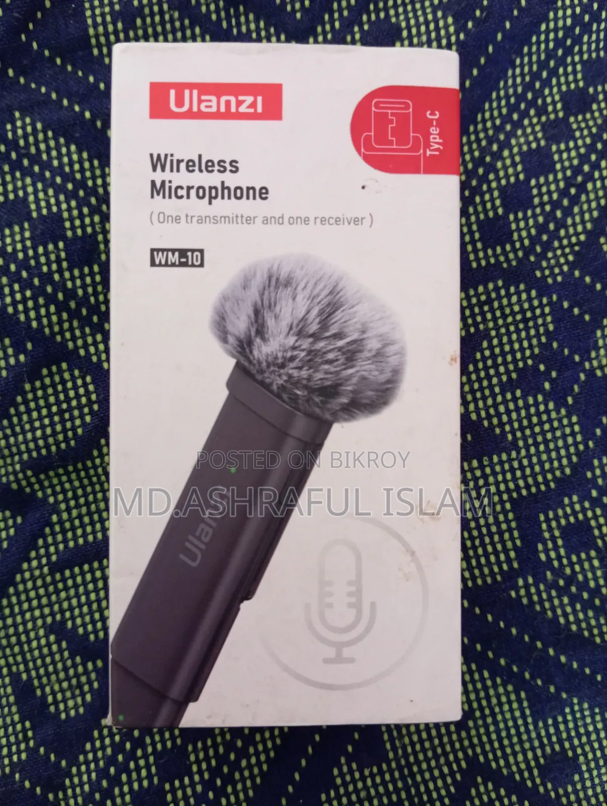 Microphone Ulanzi Wm-10 Black