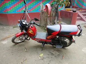 TVS XL 100 2018 Red