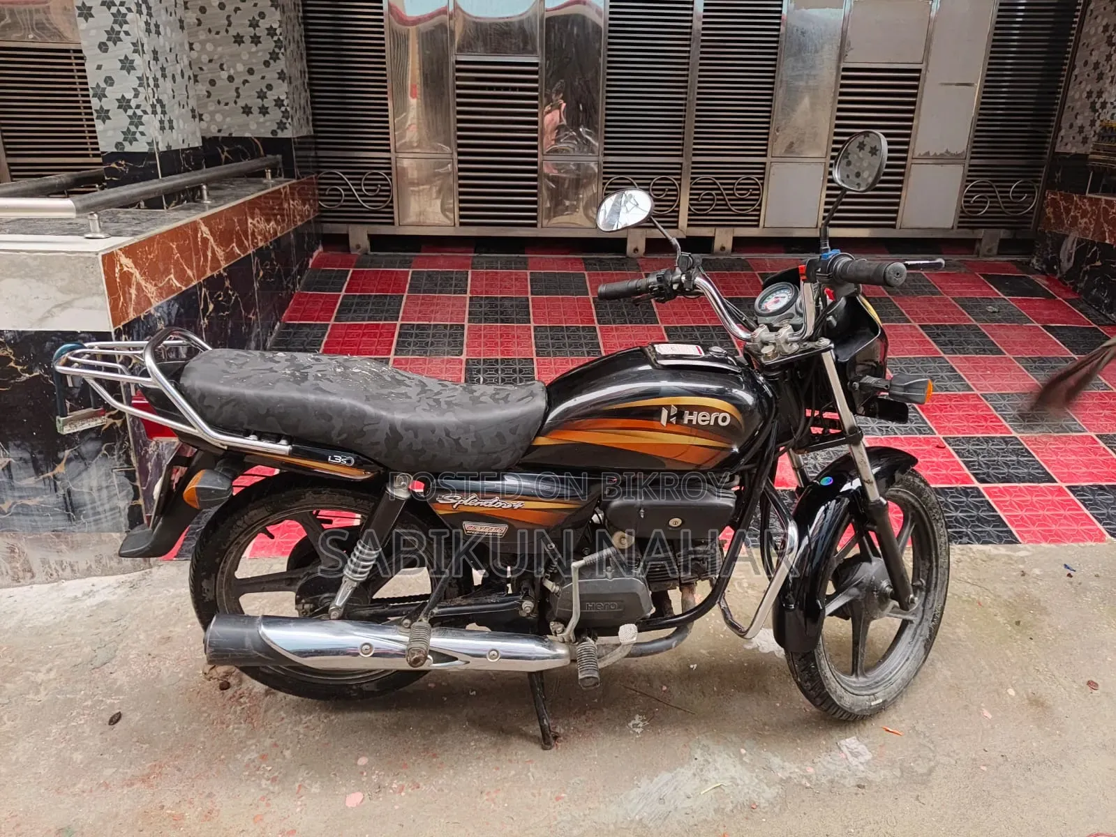 Hero Splendor Plus 2020 Black