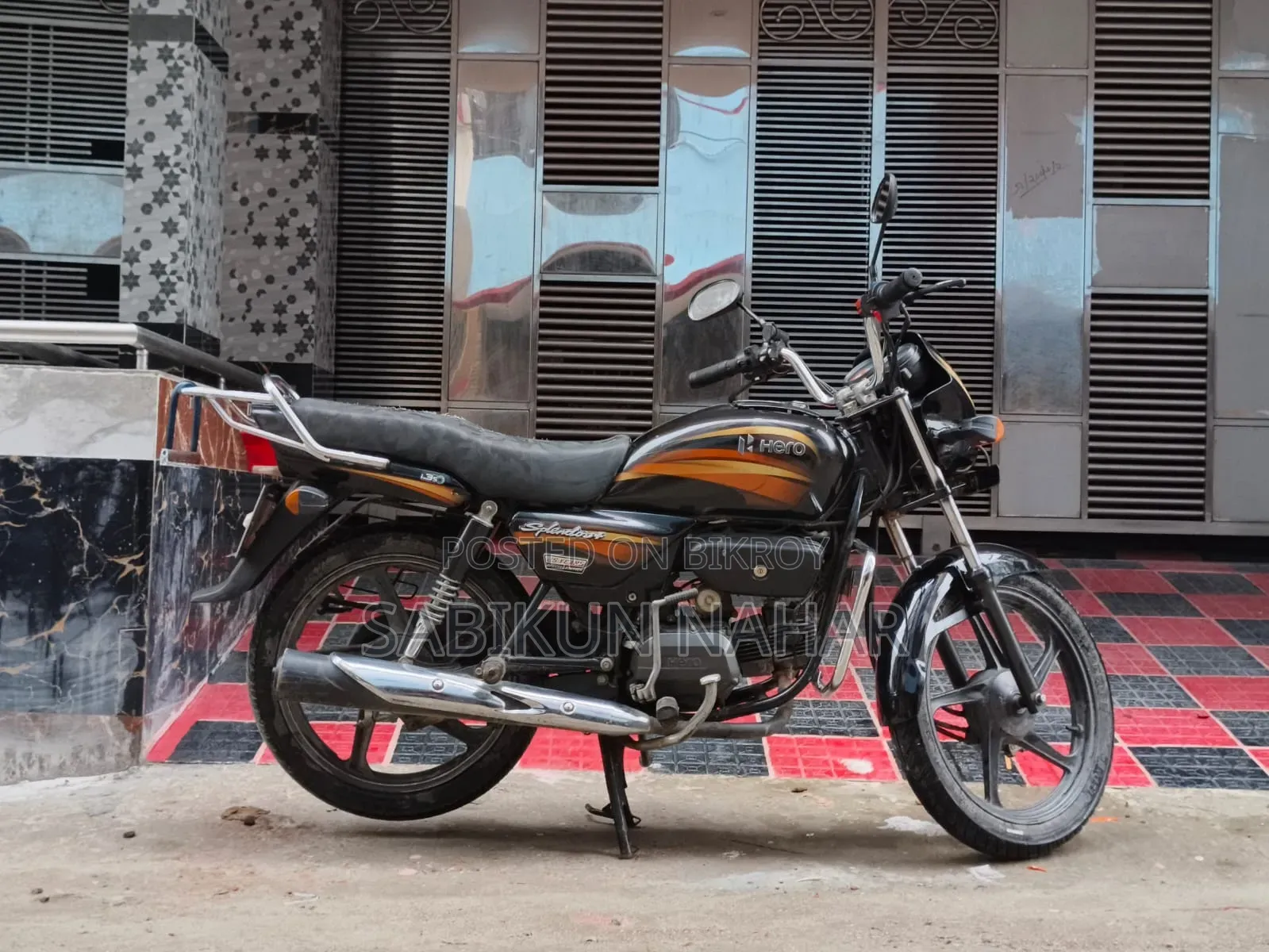 Hero Splendor Plus 2020 Black