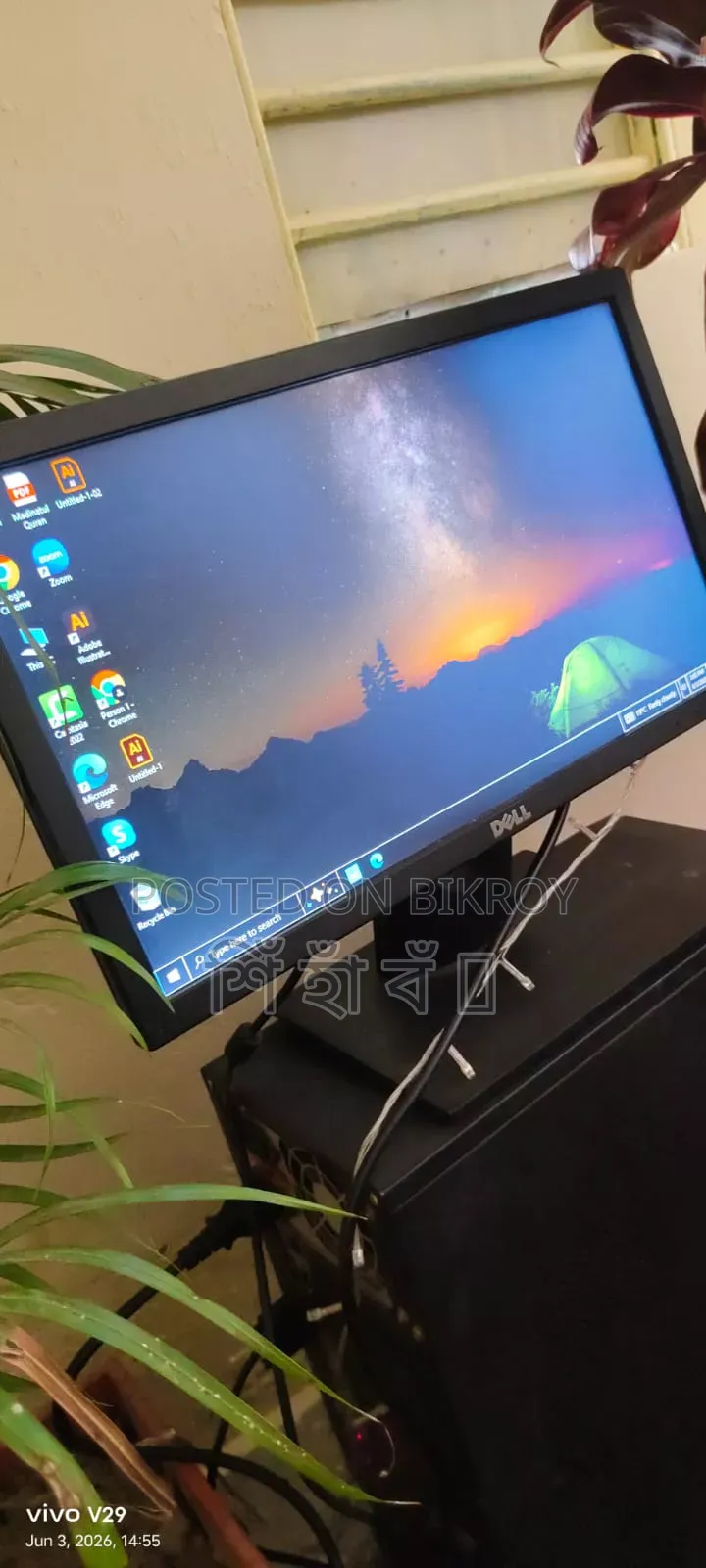 Desktop Computer Dell Alienware Area-51 8GB Intel Core I3 SSD 500GB