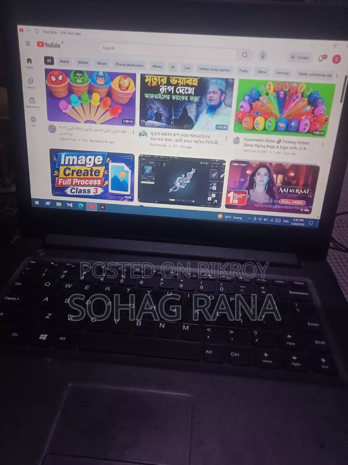 Laptop Lenovo IdeaPad 310 4GB Intel Core I3 SSD 128GB