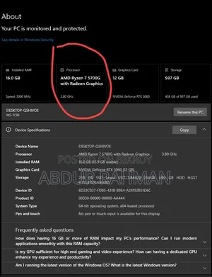 Amd Ryzen 7 5700g Processor (Box Pack) | ২ বছর ওয়ারেন্টি বাকি