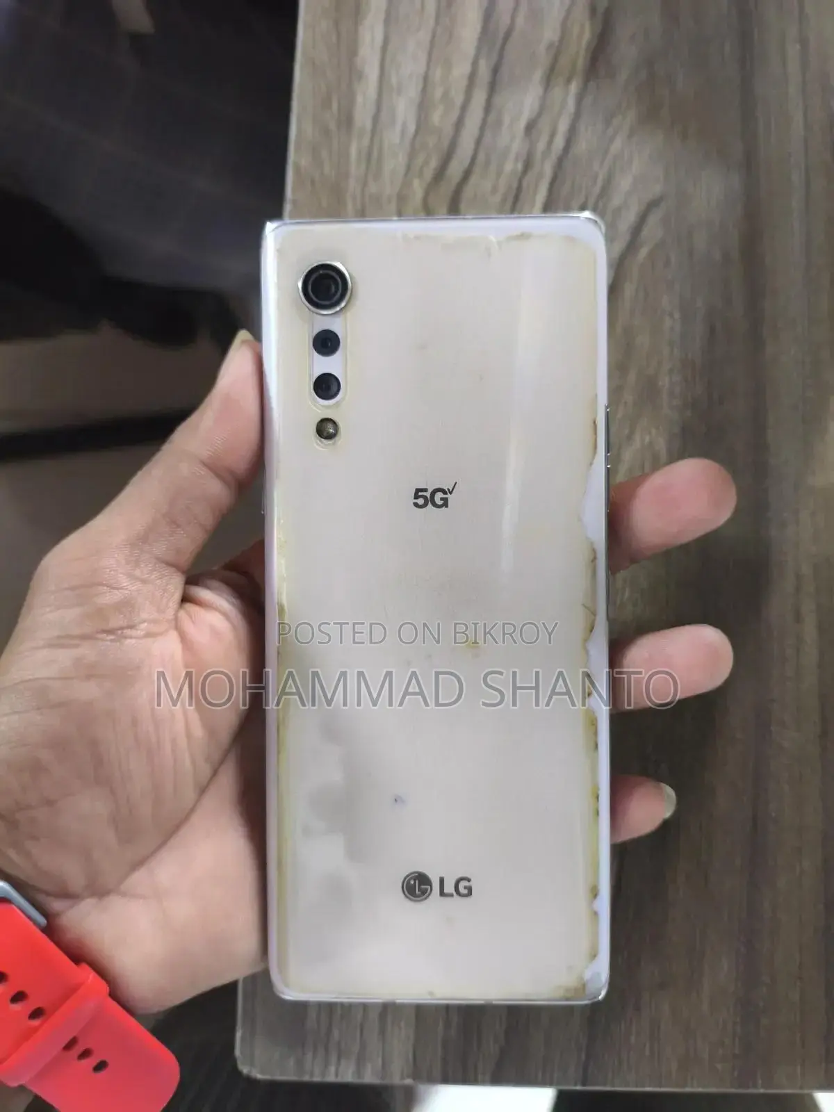 LG Velvet 5G UW 128 GB White