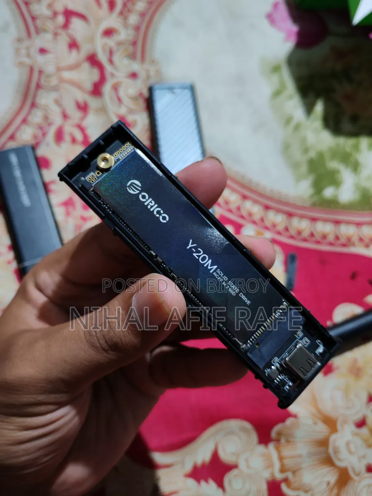 Orico Y-20m M.2 NGFF SSD 128gb. No