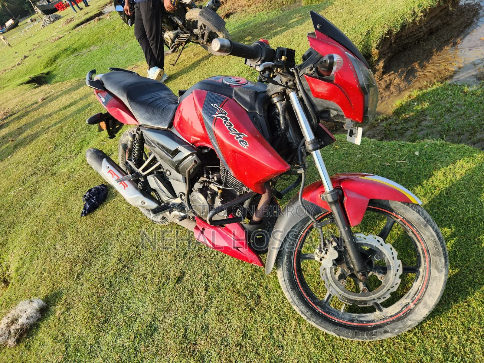 TVS Apache RTR 160 2V 2012 Red