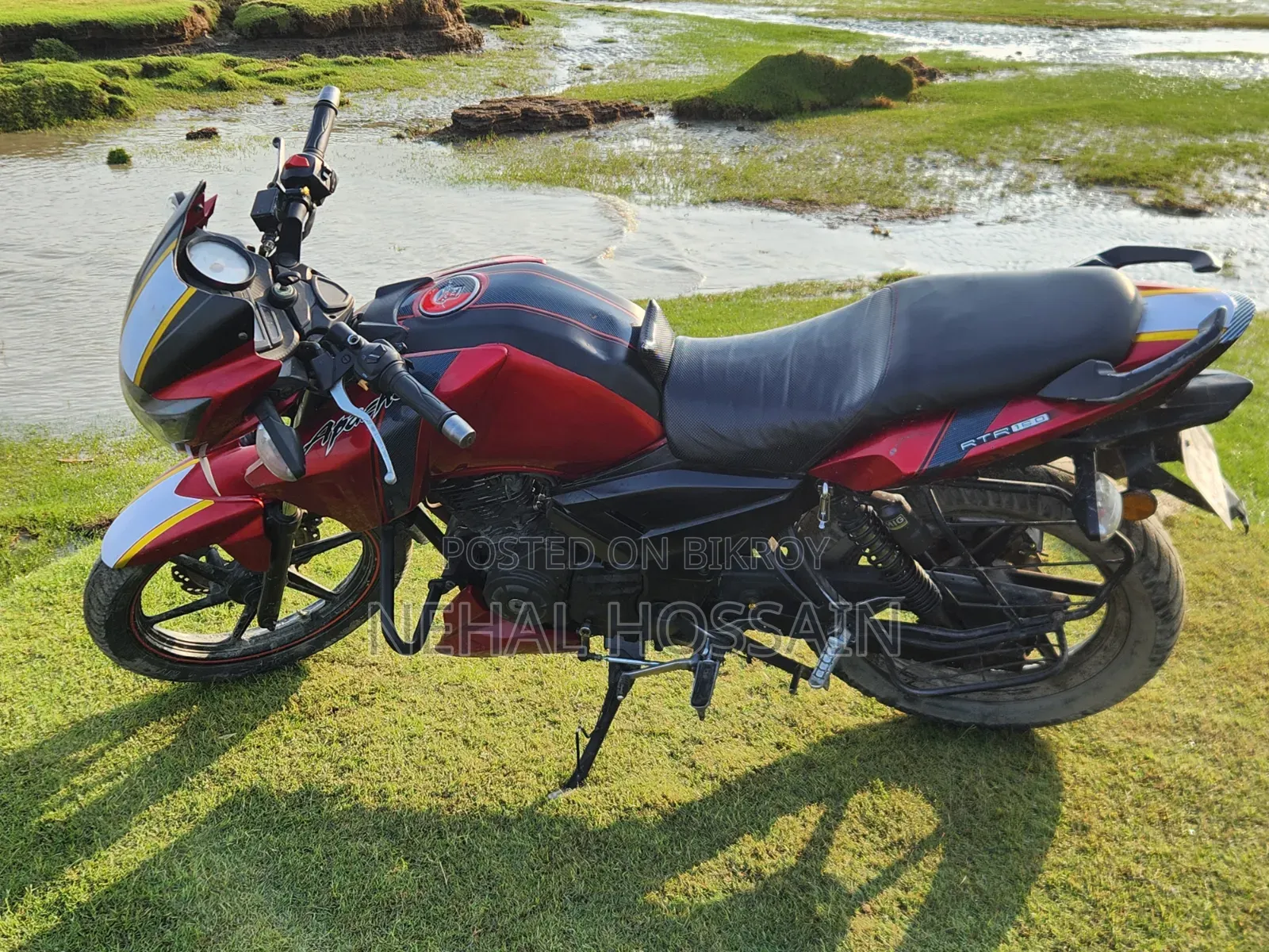 TVS Apache RTR 160 2V 2012 Red