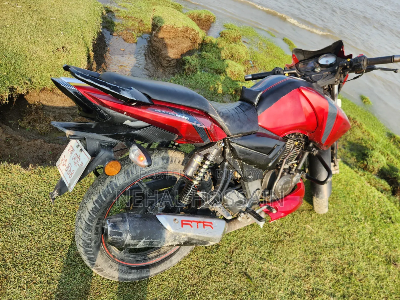 TVS Apache RTR 160 2V 2012 Red