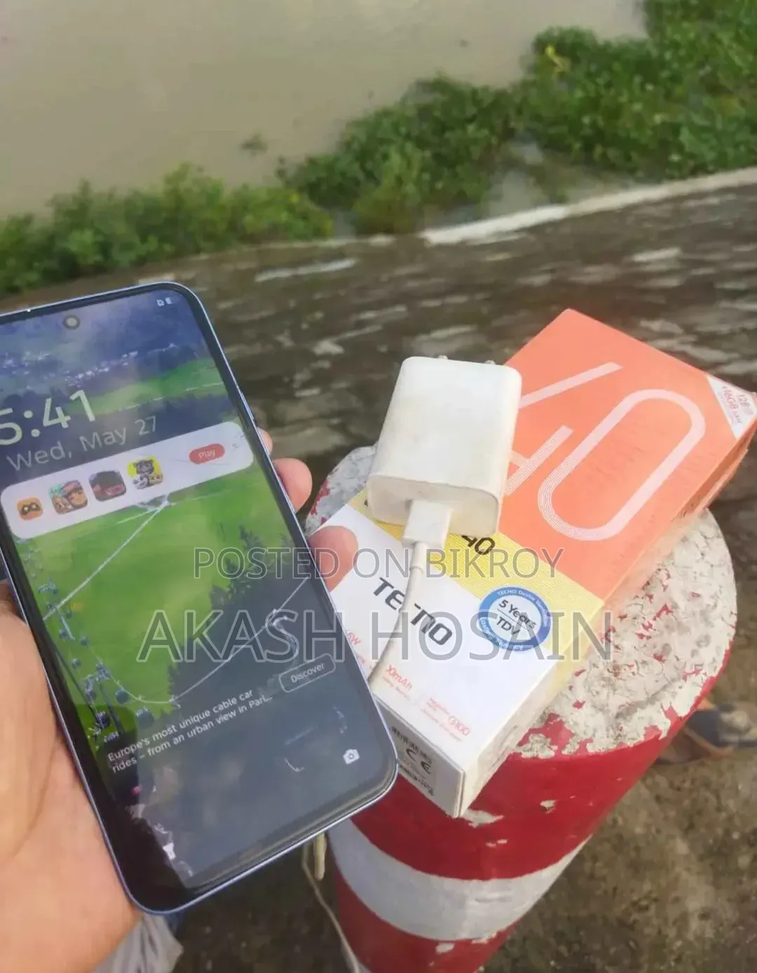 Tecno Spark 40 Pro 128 GB White